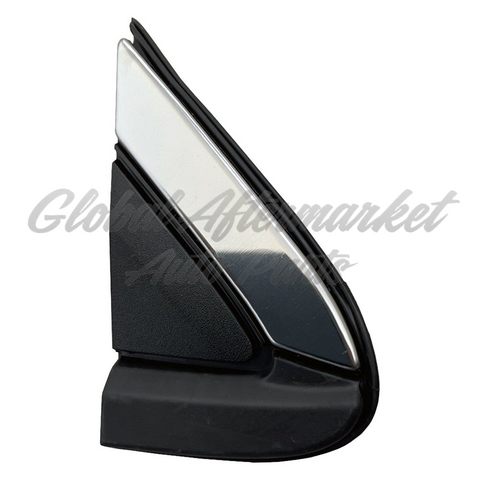 FENDER MOLDING FR RH UPPER BLACK W/ STANDARD EQUIPMENT MIRROR BASE EXTENSION