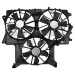RADIATOR CONDENSER FAN ASSY W/ THREE FANS 3.0L DIESEL — photo 1