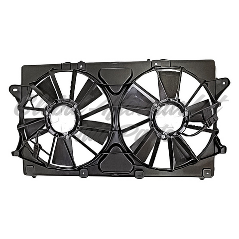 RADIATOR CONDENSER FAN ASSY W/ TWO BIG FANS 5.3L/6.2L V8 W/ TRAILER TOW