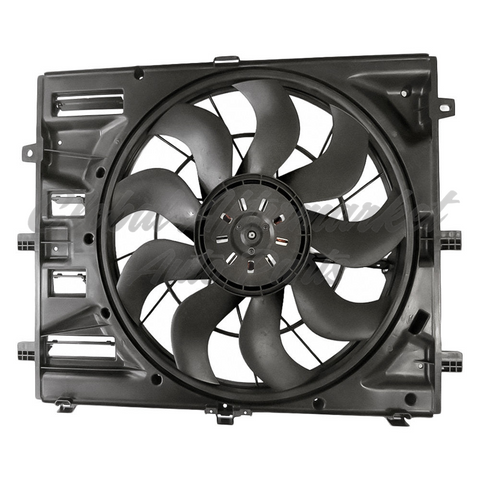 RADIATOR CONDENSER FAN ASSY W/ ONE BIG FAN