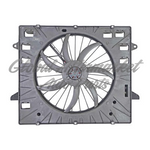 RADIATOR CONDENSER FAN ASSY W/ ONE BIG FAN / STANDARD COOLING / 3.6L V6 — photo 1