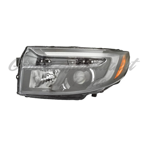 HEAD LAMP LH RIDGELINE BLACK EDN/ RTL-E/ TROURING MODELS W/AUTO HIGH BEAM HQ