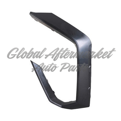 BUMPER MOLDING FR RH BLACK RAW