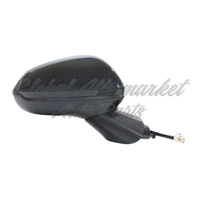 DOOR MIRROR RH TEXTURED HTD POWER W/ BLIND SPOT / MANUAL FOLDING