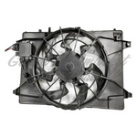 RADIATOR CONDENSER FAN ASSY W/ ONE BIG FAN — photo 1