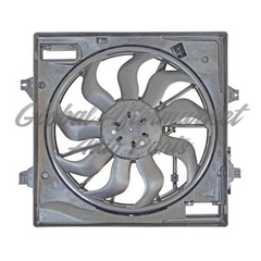 RADIATOR CONDENSER FAN ASSY W/ ONE BIG FAN 2.5L L4 TURBOCHARGED