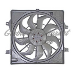 RADIATOR CONDENSER FAN ASSY W/ ONE BIG FAN / 1.6L L4 HYB — photo 2