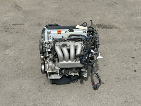 JDM 03 04 05 06 07 Honda Accord 2.4L DOHC I-VTEC K24A Engine Motor - 5108623
