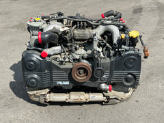 JDM 98-04 Subaru Legacy Twin Turbo BH5 EJ208 EJ20TT 2.0L DOHC 4-CAM Turbo Engine