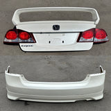 JDM 2009-2011 Honda/Acura CSX Rear End Conversion Rear Trunk w/ Mugen Spoiler + Bumper + TailLights | Trunk & Tail Lights | Acura CSX Rear Bumper, Acura CSX Trunk Lid, freedelivery, freeshipping | 2733 (2730+2721)