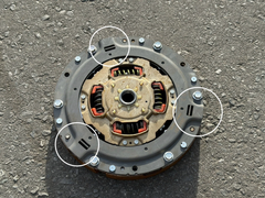 Toyota Prius Jdm 2010-2015 2ZR-FXE 1.8L Hybrid Transmission Input Damper Clutch (Stepped Version)