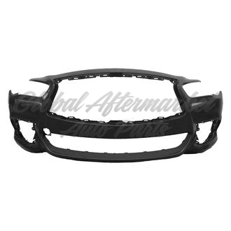 BUMPER FR PRIMED W/ TOW HOOK/ 4 PARK ASSIST SENSOR EXCLUDE PURE MODELS