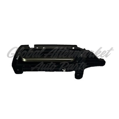 BUMPER AIR DUCT LH (OUTER MOLDING) BLACK W/ SILVER MOLDING / SX / ALL X-LINE / X-PRO PKGS