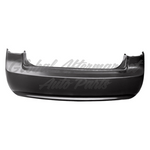 BUMPER RR BLACK W/O MOULDING — photo 2