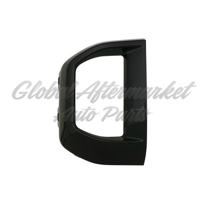BUMPER MOLDING RR LH LOWER GLOSS BLACK W/ LED BACKUP LAMP