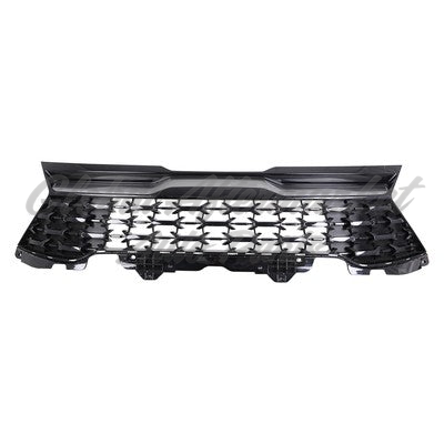 GRILLE FR PTD BLACK W/ SILVER GRAY MOLDING W/O CAMERA / FOR X-LINE / X-PRO