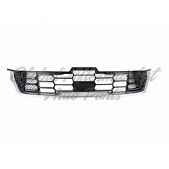 GRILLE FR PTD BLACK W/ CHROME MOLDING / SX