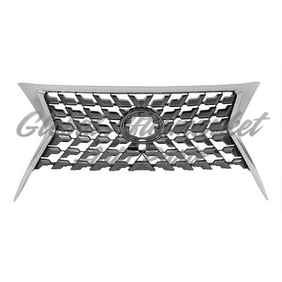 GRILLE FR UPPER W/CHROME OUTER MOLDING/CAMERA
