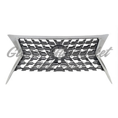 GRILLE FR UPPER W/CHROME OUTER MOLDING/CAMERA