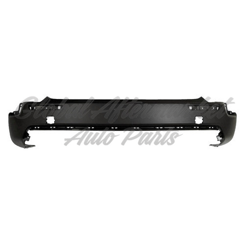 BUMPER RR TEXTURED BLACK W/O PARK ASSIST SENSOR