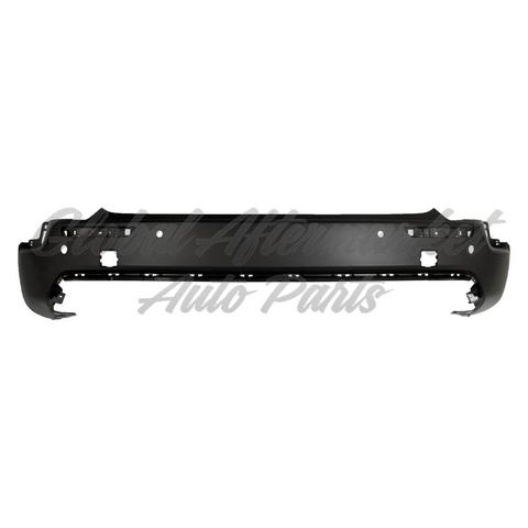 BUMPER RR TEXTURED BLACK W/PARK ASSIST SENSOR