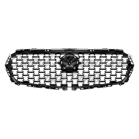 GRILLE FR GLOSS BLACK W/O CAMERA