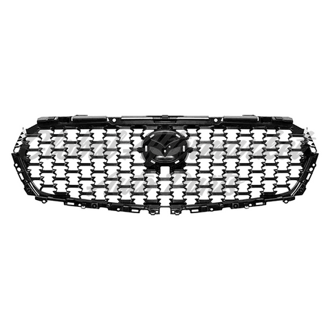 GRILLE FR GLOSS BLACK W/ CAMERA
