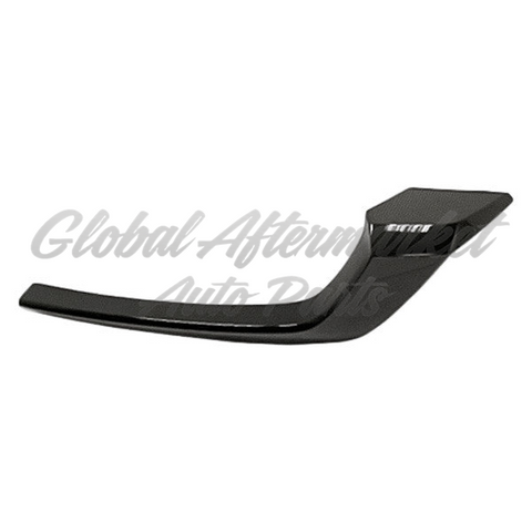 GRILLE MOLDING LH LOWER PTD GLOSS BLACK