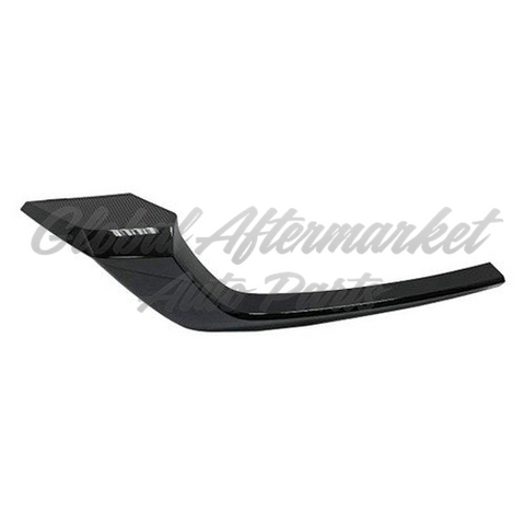 GRILLE MOLDING RH LOWER PTD GLOSS BLACK