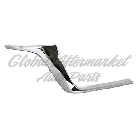 GRILLE MOLDING RH LOWER CHROME