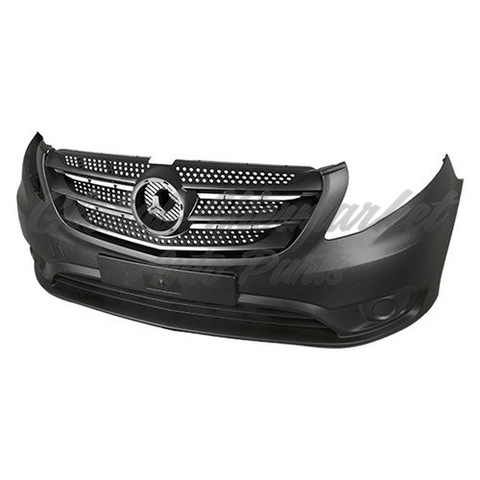 BUMPER FR INTEGRAL BARE GRILLE TEXTURED FINISH W/O SENSOR / FOG LAMP