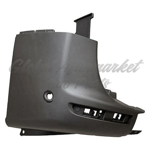 BUMPER RR LH PRIMED BLACK PTM W/ PARK ASSIST SENSOR / BLIND SPOT BRACKET
