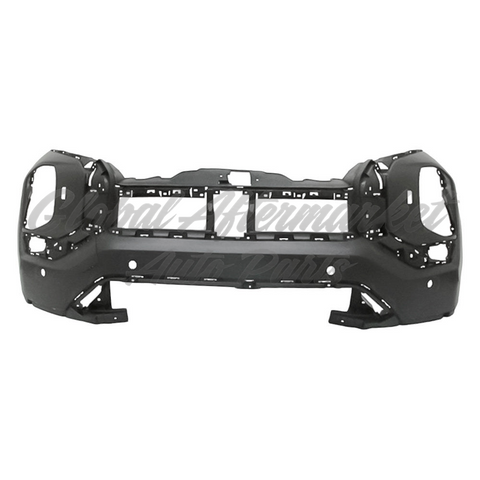 BUMPER FR PRIMED W/4 PARK ASSIST SENSOR HOLES / HEAD LAMP WASHER HOLES