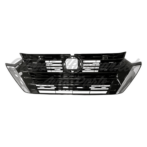 GRILLE FR BLACK W/ CHROME MOLDING / CAMERA