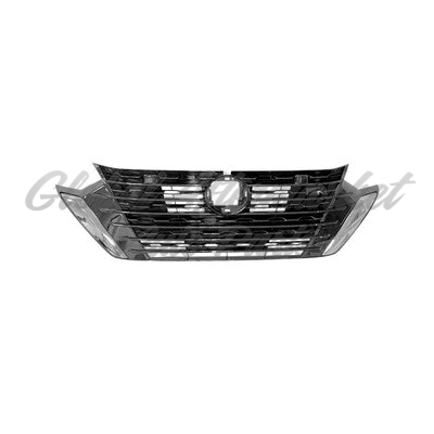 GRILLE FR BLACK W/ DARK CHROME / CAMERA