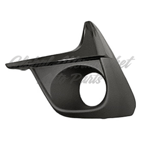 FOG LAMP COVER LH W/ FOG LAMP / TEXTURED BLACK W/ PTD BLACK TRIM