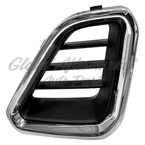 GRILLE LOWER FR RH TEXTURED BLACK W/CHROME MOLDING FOR PREMIER / TOURING MDOELS
