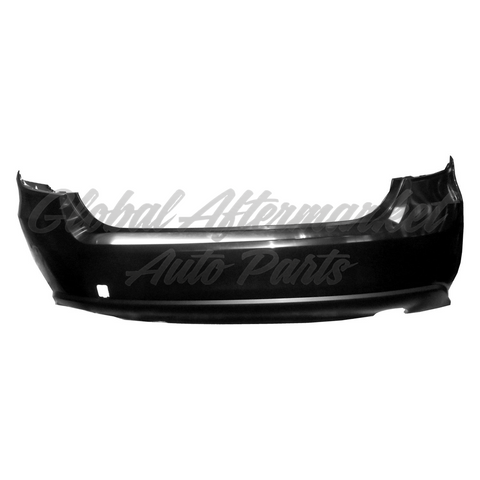 BUMPER RR PRIMED W/TEXTURED LOWER W/O SENSOR SDN CAPA