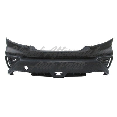 BUMPER RR PRIMED W/O PARK ASSIST SENSOR CAPA