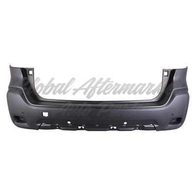 BUMPER RR TEXTURED BLACK W/ SENSOR EXCLUDE WILDERNESS CAPA