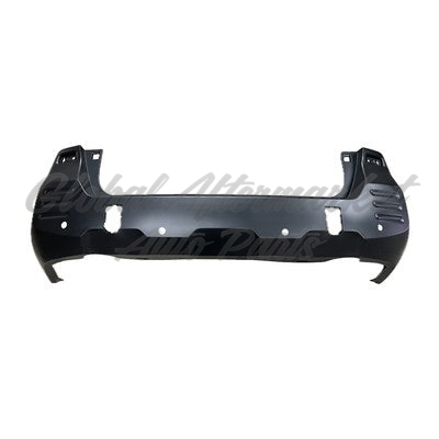 BUMPER RR TEXTURED BLACK W/ SENSOR WILDERNESS