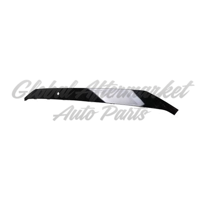 GRILLE MOLDING FR UPPER PTD BLACK W/ CAMERA