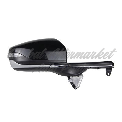 DOOR MIRROR RH POWER PTM HTD W/BLIND SPOT/SIGNAL