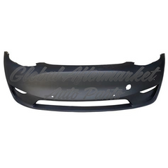 BUMPER FR PRIMED W/TOW HOOK HOLE/ 6 PARK ASSIST SENSOR CAPA