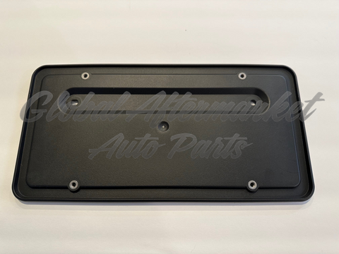 LICENSE PLATE BRACKET TEXTURED BLACK