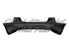 BUMPER RR PRIMED WITH 6 PARK ASSIST SENSOR HOLES CAPA