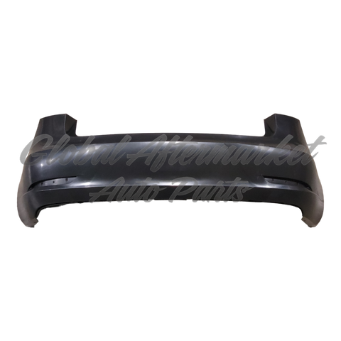 BUMPER RR PRIMED BLACK / PTM W/O SENSOR/ BRACKETS