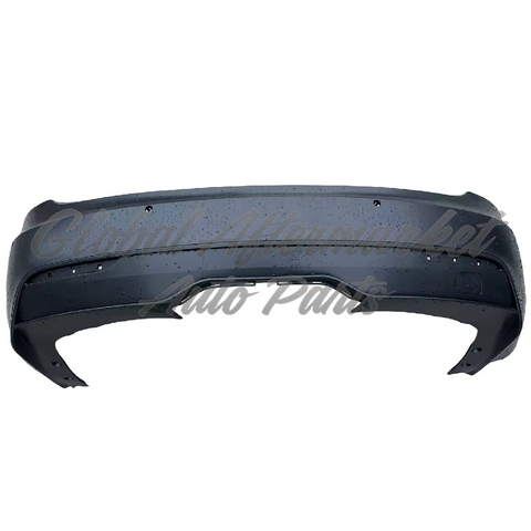 BUMPER RR PRIMED BLACK W/ SENSOR