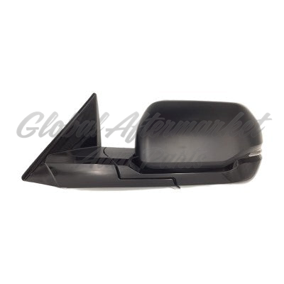 DOOR MIRROR LH TEXTURED POWER HTD W/BLIND SPOT/MEMORY/MANUAL FOLDING/LED SIGNAL W/O AUTO DIMMING GLASS