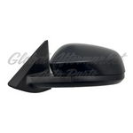 DOOR MIRROR LH HTD POWER W/ BLACK TEXTURED COVER / MANUAL FOLDING — photo 1